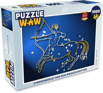 Puzzel Sterrenbeeld - Boogschutter - Sterren - Legpuzzel - Puzzel 1000 stukjes volwassenen