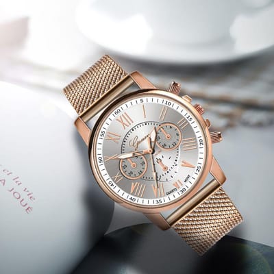 Men Women Roman Numerals Silicone Strap Watch Couple Alloy Quartz Wristwatch (White) gray