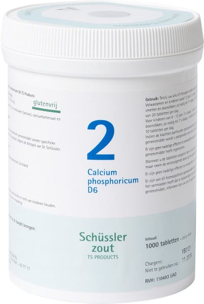 Sch ssler zout Nr. 2 Calcium phosphoricum D6 TS Products