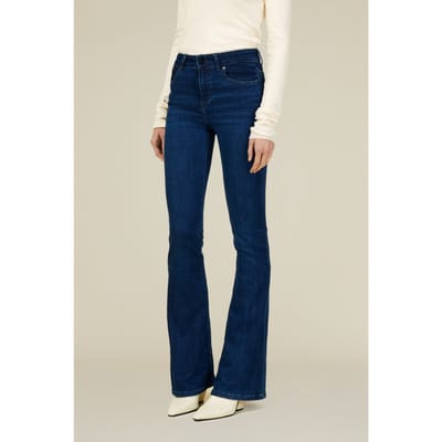 Lois Raval 16 Strike Dark Size: W24L30 | Flared Outlet | Dames | Blauw