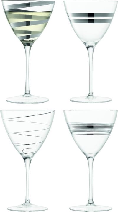 LSA Gatsby Wijnglazen - Set van 4 Stuks - 330 ml - Transparant