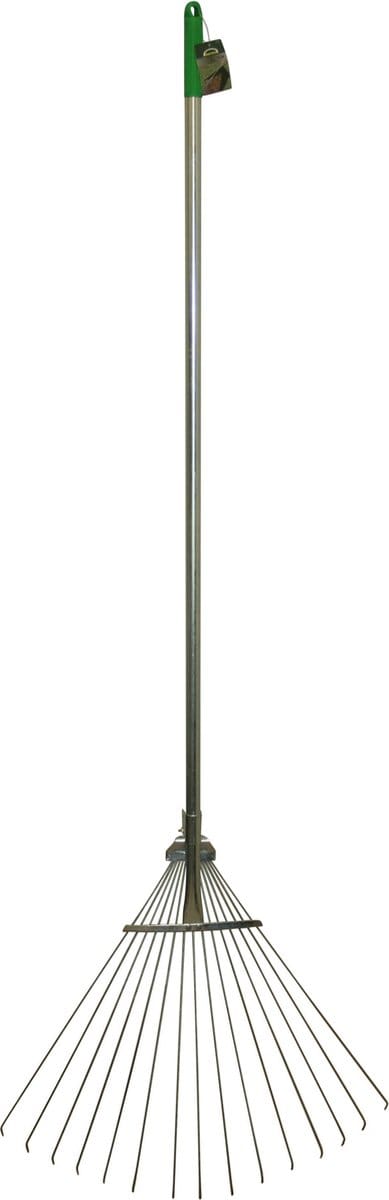 Benson Bladhark met 15 tanden - Verstelbare steel - Metaal - 155 cm - 43 cm werkbreedte