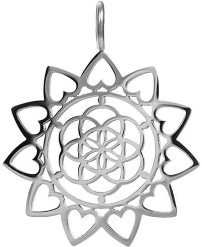 iXXXi-Jewelry-Mandala-Zilver-dames-Hanger-One size