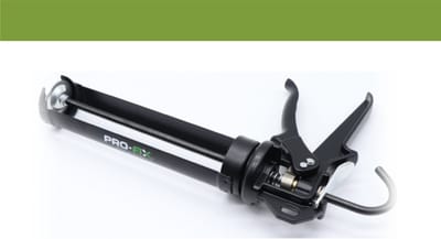 Pro-Fix – Mastic Gun Kitspuit – Professionele Kitspuit voor Silicones & Lijmen | Duurzaam en Ergonomisch | Geschikt voor Alle Standaard Kitverpakkingen | professionele kitspuit