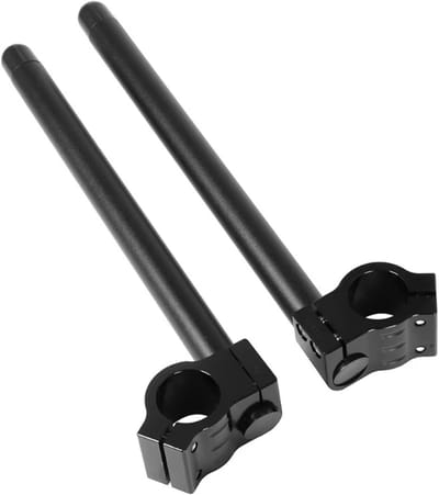 Stuurverhogers Motor - Verlengstukken Stuur - Comfortabel Rijden - Verhoogde Stuurpositie - 45mm Verhoging - Zwart