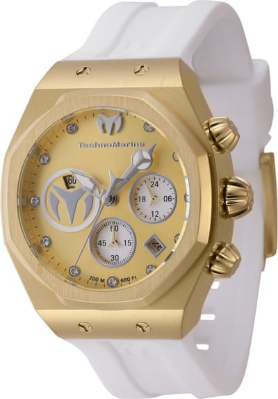 TechnoMarine MoonSun TM-523008 Dames Quartz Horloge - 40 mm