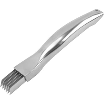 Roestvrij Staal Gehakte Groene Ui Mes Uienmes Groentesnijders Slicer Multi-slicer Groentehulpmiddelen Multifunctioneel gray