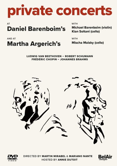 Daniel Barenboim, Michael Barenboim, Martha Argerich - Private Concerts (DVD)