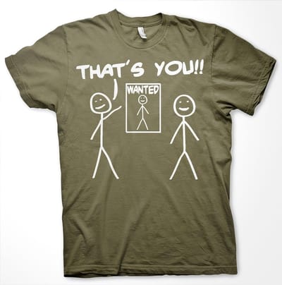 Hybris That's You Wanted T-shirt Olive