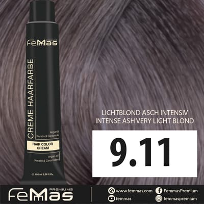 Femmas (9.11) - Haarverf - Lichtblond As Intensief - 100ml
