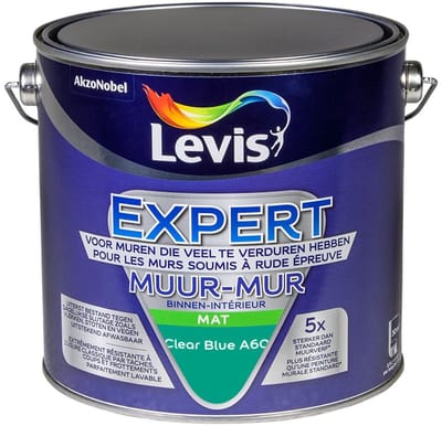 Levis - Expert Muur Binnen Mix - Clear Blue A60 - Mengverf - 2,5 L