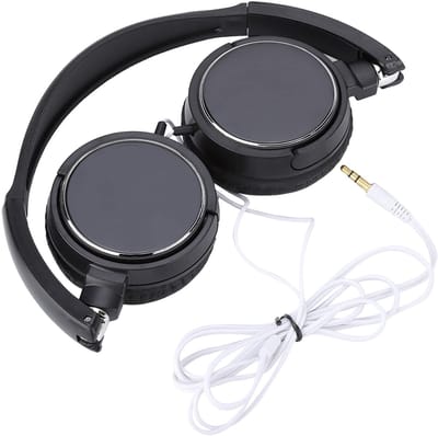 Allecto - Opvouwbare Headset - Draagbare Muziekhoofdtelefoon - Comfortabel en Lichtgewicht - Compact Formaat - HiFi Stereo Geluid - Geschikt voor T...