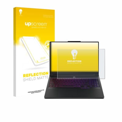 upscreen - Screenprotector voor Lenovo Legion Pro 7 Gen 10 16" - Folie Beschermfolie anti glare matte