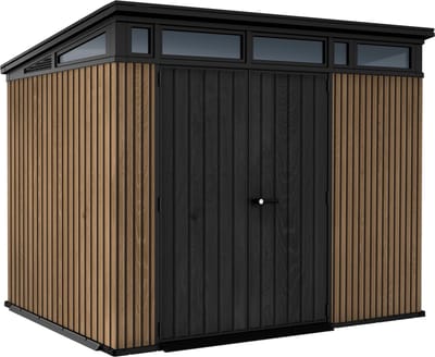 Keter Venetian Pent 97 Tuinhuis - 279x218x226cm - Bruin