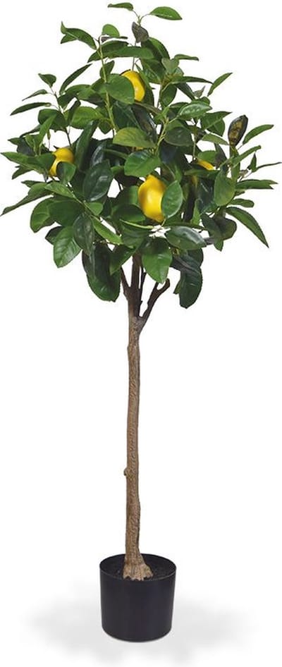 Citroen kunstboom op stam 120cm