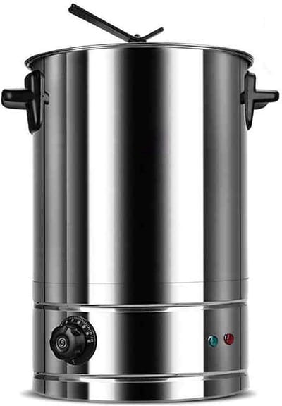 Roestvrijstalen Urn - Heetwaterdispenser - Grote Keukens - Automatische Temperatuurregeling - 20 Liter - Metallic
