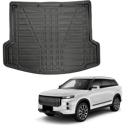 Kofferbakmat op maat - SCOUTT - Chery Jaecoo 7 4X4 (sinds 2024) - Zwart - Antislip - Verhoogde randen