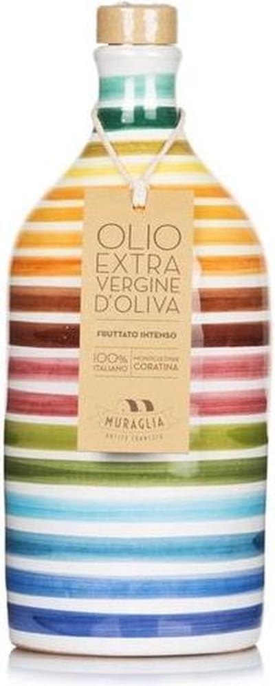Olijfolie - Extra Vergine - 500ml - 100% Italiaanse Olijfolie - Handgemaakt - kadoverpakking