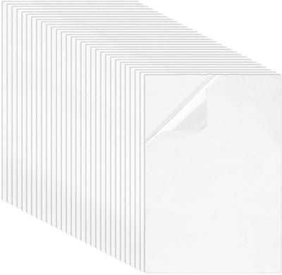 Dailygoods- Plakband 30 stuks - 30 x 20 cm - Kunststof - Warmteoverdracht - Plakband voor T-shirts - Doe-het-zelf design - Transfer Tape