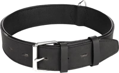 Flamingo Seattle Gevoerd;breed - Halsband Honden - Halsband Seattle Zwart Xxl 56-73cm 45mm - 1st - 124274 - 1st