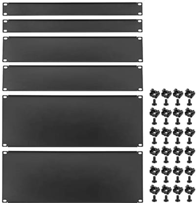 Blank Panel Metalen Rack Mount voor Server Rack - 1U, 2U, 4U - Filler Panel Mount Spacer Kit