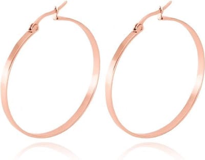 Dames oorringen Cilla Jewels Edelstaal Goudkleurig-60mm