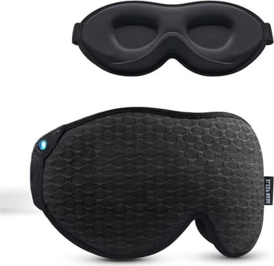 MRKK® Eye Mask Sleep - Masque de Nuit Femme & Homme - Extra Doux