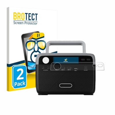 BROTECT - Screenprotector voor Flashfish BP030B - Folie Beschermfolie transparant 2 Stuks