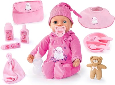 Leuke Babypop 46 cm met Echte Tranen en Geluidseffecten