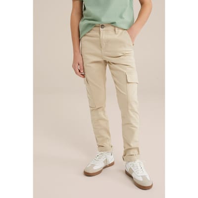 We Fashion Cargo Pants Beige Maat: 170 | Broeken Outlet | Unisex | Beige