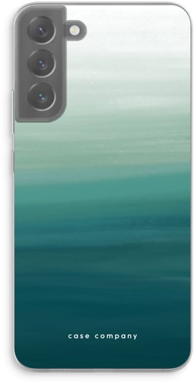 Case Company® - Hoesje geschikt voor Samsung Galaxy S22 Plus hoesje - Ocean - Soft Cover Telefoonhoesje - Bescherming aan alle Kanten en Schermrand
