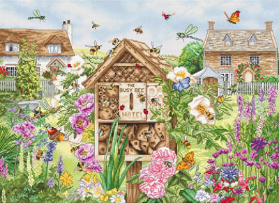 Leti Stitch Busy Bee Hotel borduren (pakket) L8104