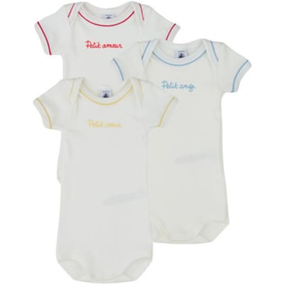 Petit Bateau  Kinder bodies 3 BODIES US MC