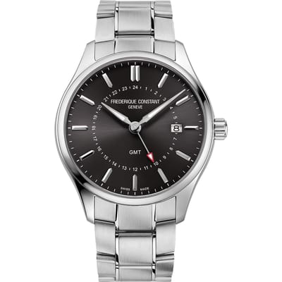 Frédérique Constant FC-252DGS5B6B Horloge - Staal - Zilverkleurig - Ø 40 mm