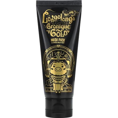 Elizavecca Milky Piggy Hell Pore Longo Longo Gronique Gold Mask Pakket 100 ml 3,38 fl.oz black