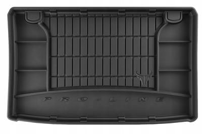 ProLine Automotive RENAULT Clio III - Kofferbakmat - TPE Rubber - Organizerfunctie - Hoge Rand