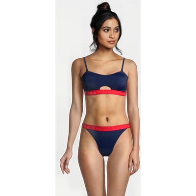 FILA Sanming Bandeau Bikini Medieval Blue Taglia: L | Bikini Outlet | Donna | Blu