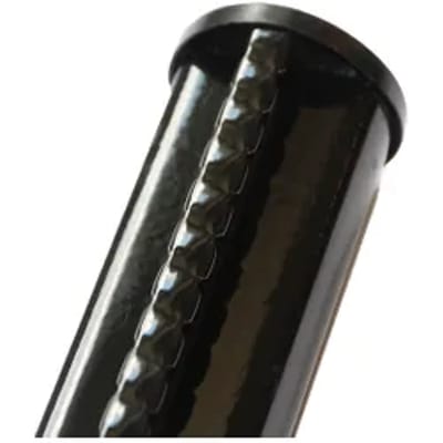 Giardino Metalen Tuinpaal - Profielpaal - Zwart - D48mm X 200cm