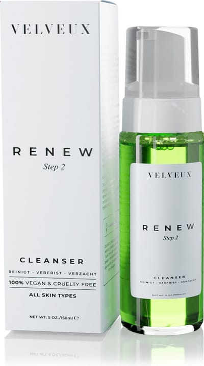 Velveux® Foam cleanser 150ml - skincare - gezichtsreiniger - gezichtsverzorging
