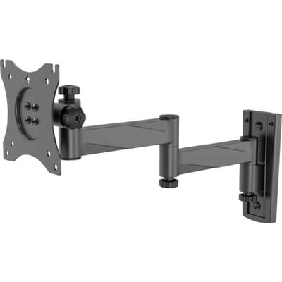 SpeaKa Professional SP-WMM-202S Wandbeugel voor monitor Aantal monteerbare displays: 1 Display(s) 33,0 cm (13) - 76,2 cm (30) Zwart Kantelbaar,