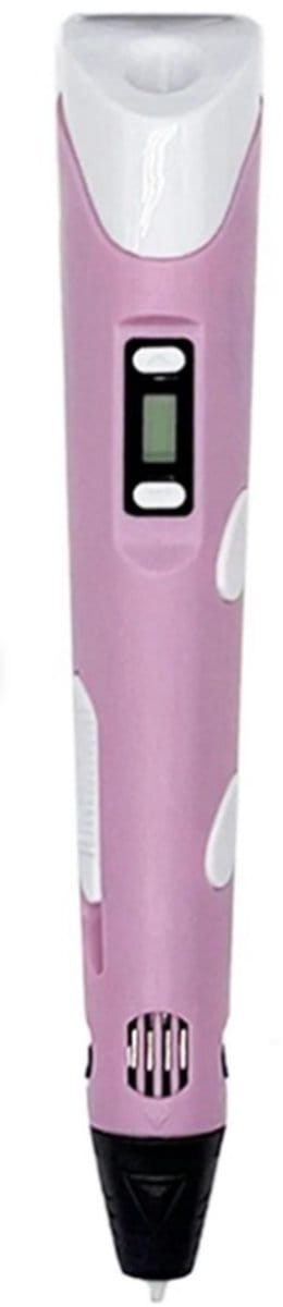 3D Pen - Starterspakket - Voor Kinderen - Voor Volwassenen - Met 25M Filament - 5 Kleuren - Met Penhouder - Roze