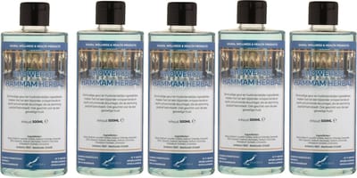 Douchegel Hammam Herbal 500 ml - met klepdop - set van 5 stuks - Showergel