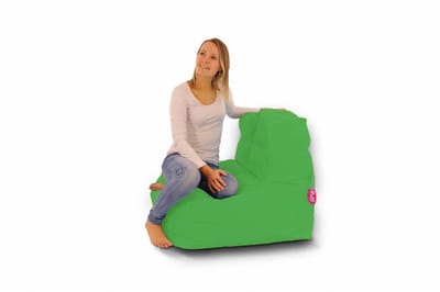 Zitzak 'Sofa' Lime (Groen) | Volwassenen | Indoor & Outdoor | Waterbestendig | Gevuld met Flexipearl® | Puffi