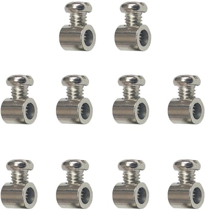 Dailygoody - Sterke Metalen Kabelclips - 10 Stuks Kabelclips voor