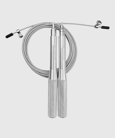 Venum Thunder Evo Springtouw – Zilver | Verstelbaar Jump Rope voor Boksen & Conditietraining