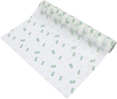 Ladevoering - Kastmat Keukenpapier - Lades Beschermen - Snijdbaar Waterdicht - 1 Rol - Bloemenpatroon