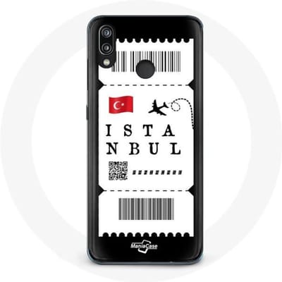 Case voor Huawei P20 Lite Vliegticket Istanbul Türkiye