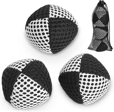 Jongleerballen Set van 3 - Professioneel en Beginners - 6,2 cm - Voor Kinderen en Volwassenen