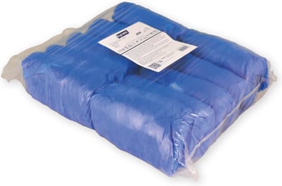 Hynex Schoenhoesjes blauw doos met 2000 stuks - CPE 40mu 20x100 wegwerp schoenovertrekken