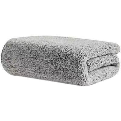 Keukendoeken Versterkte randen Superabsorberend Herbruikbaar Vezel Scrubdoeken voor 25 X 25cm / 9.8 X 9.8in gray